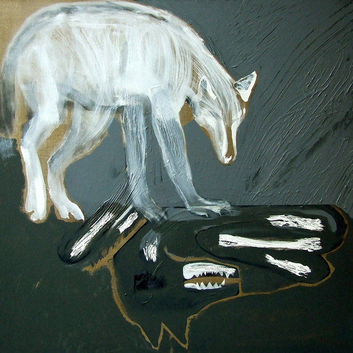 16. Untitled, 100 x 100 cm, oil technique on canvas, 2006
