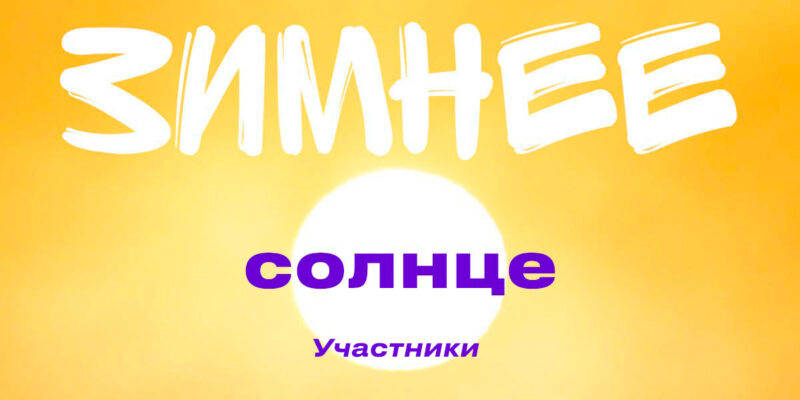 Выставочный проект Зимнее солнце: участники
